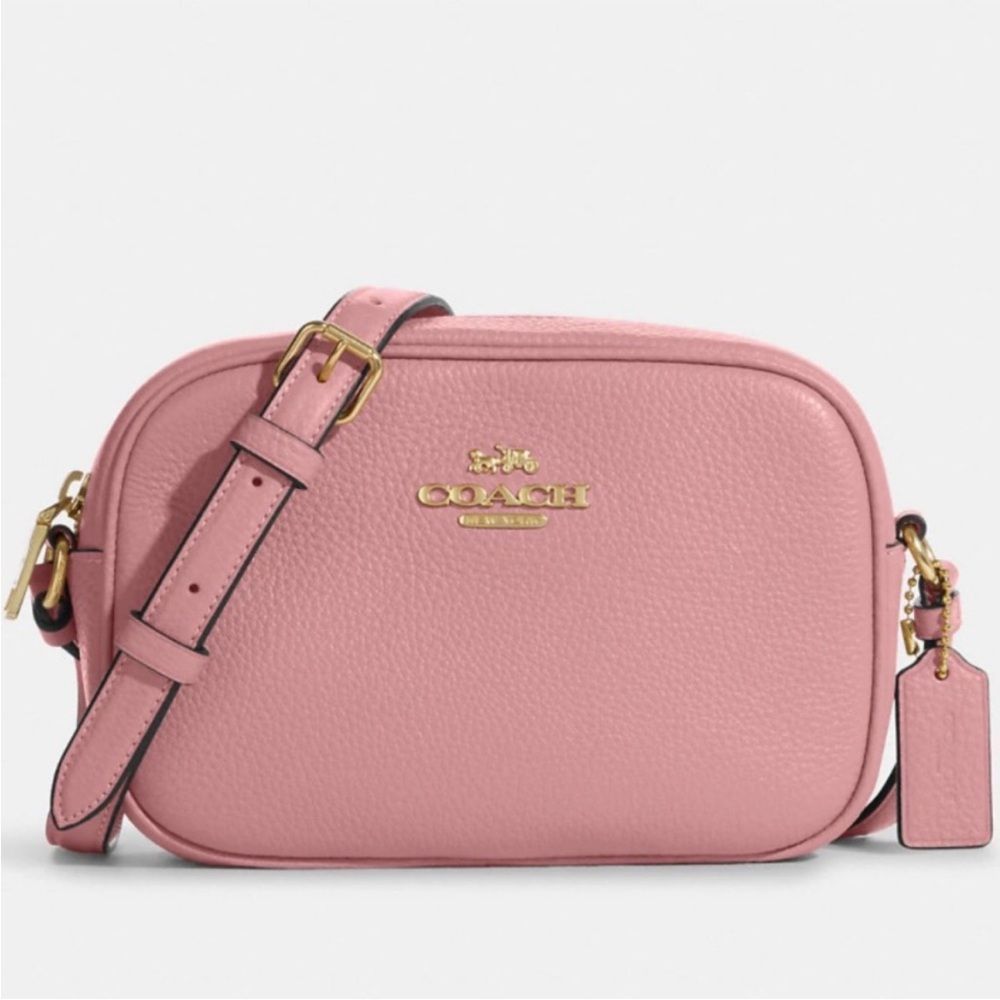  COACH MINI JAIME CAMERA BAG in Pink AUTHENTIC